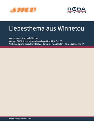 cover image of Liebesthema aus Winnetou